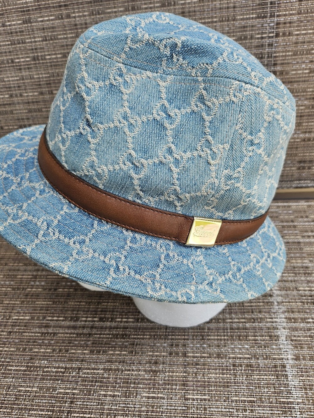 GUCCI Fedora demin hat - Picture 4 of 10